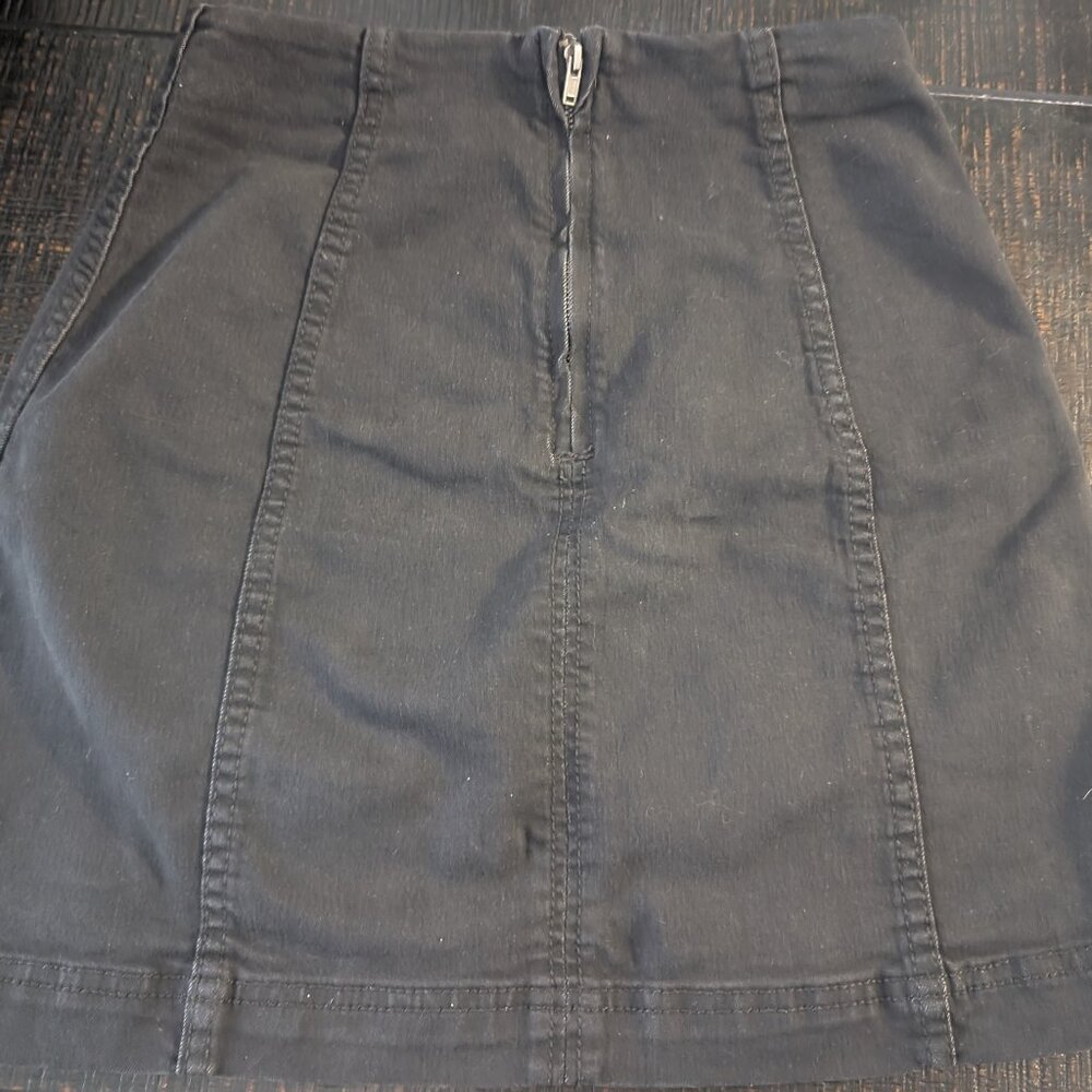 Free People Black Skirt